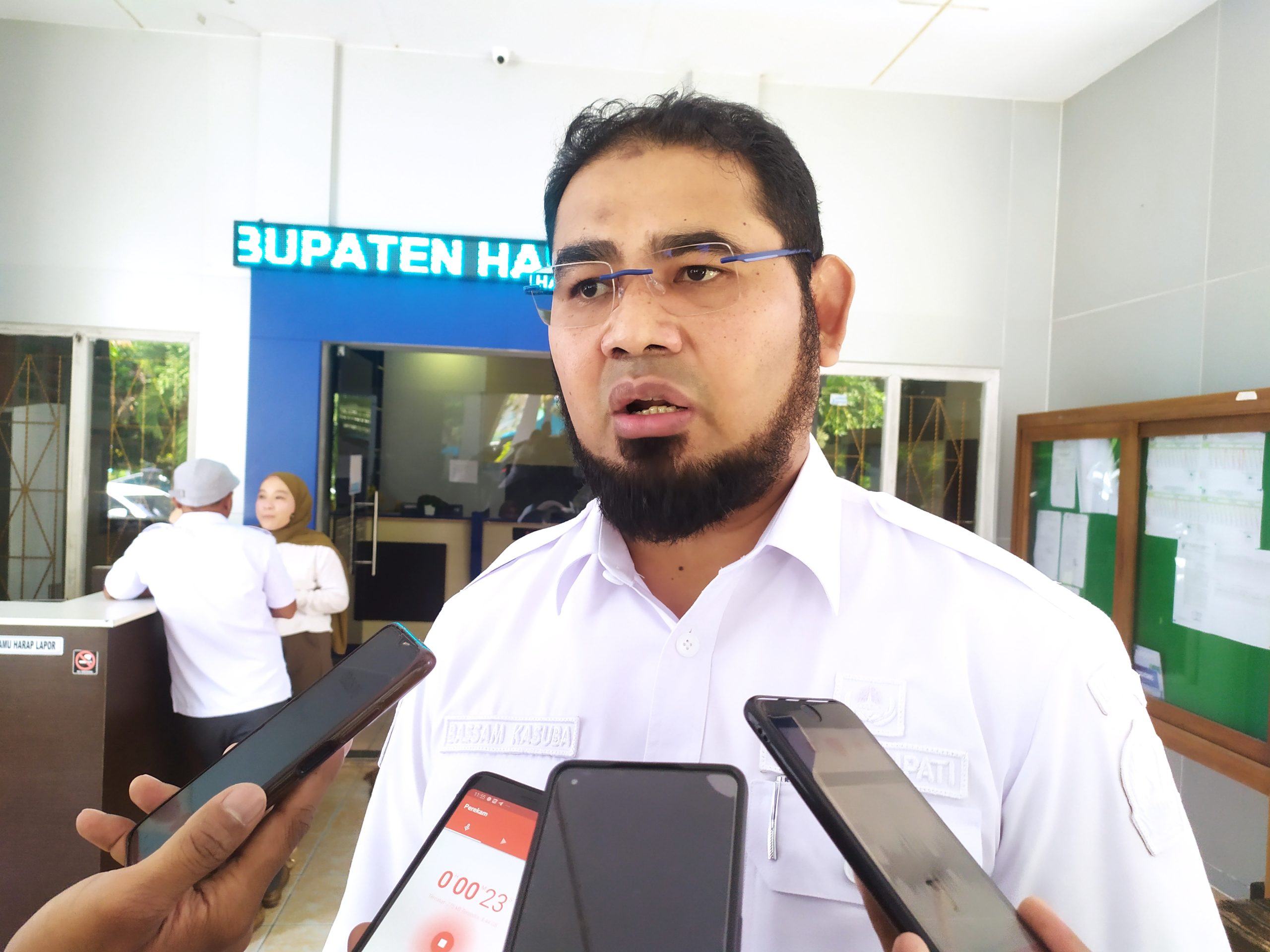 Wakil Bupati Halsel Hasan Ali Bassam Kasuba 