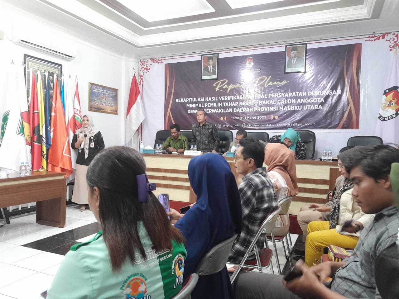 Suasana rapat pleno./Ilo