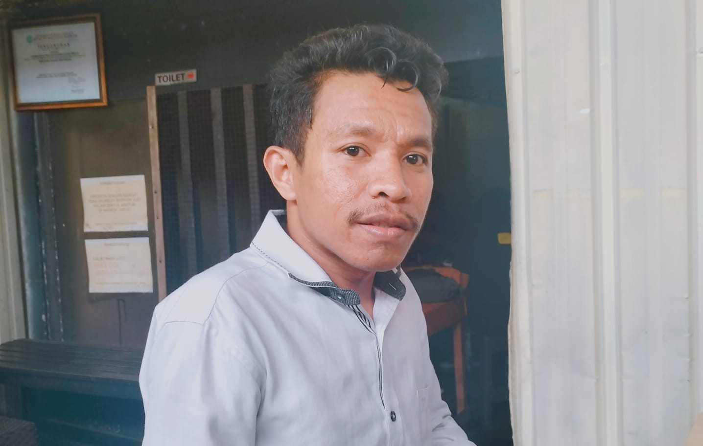Sekretaris SPN Kota Ternate, Guntur Ahmad./Ilo