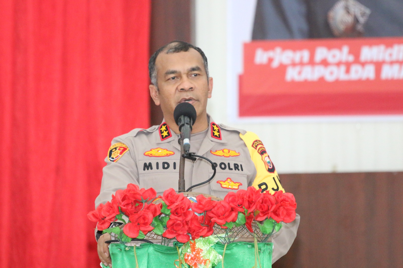 Kapolda Malut Irjen Pol Midi Siswoko, S.I.K