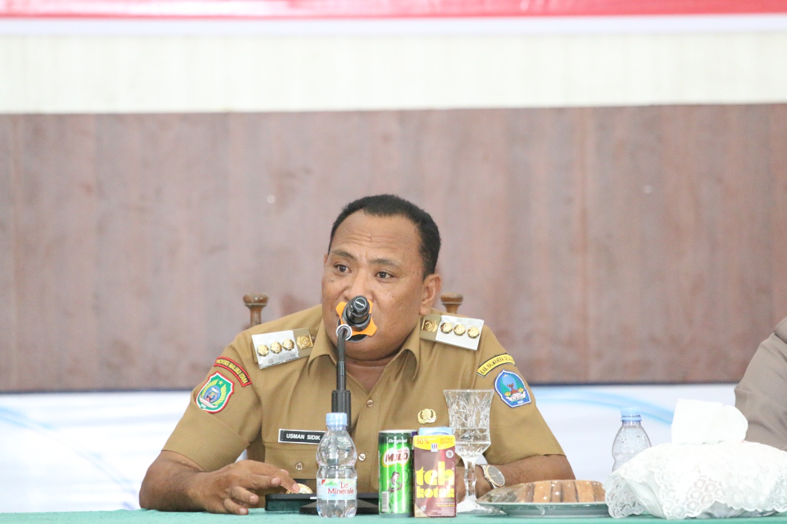 Bupati Halsel Usman Sidik 