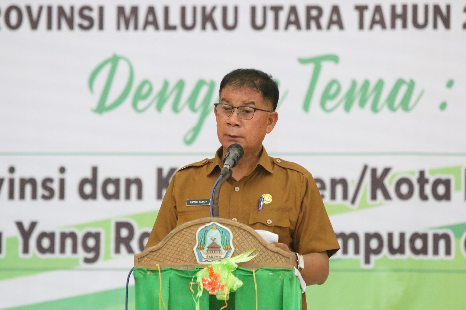 Ir. Saiful Turui, Sekda Halmahera Selatan 