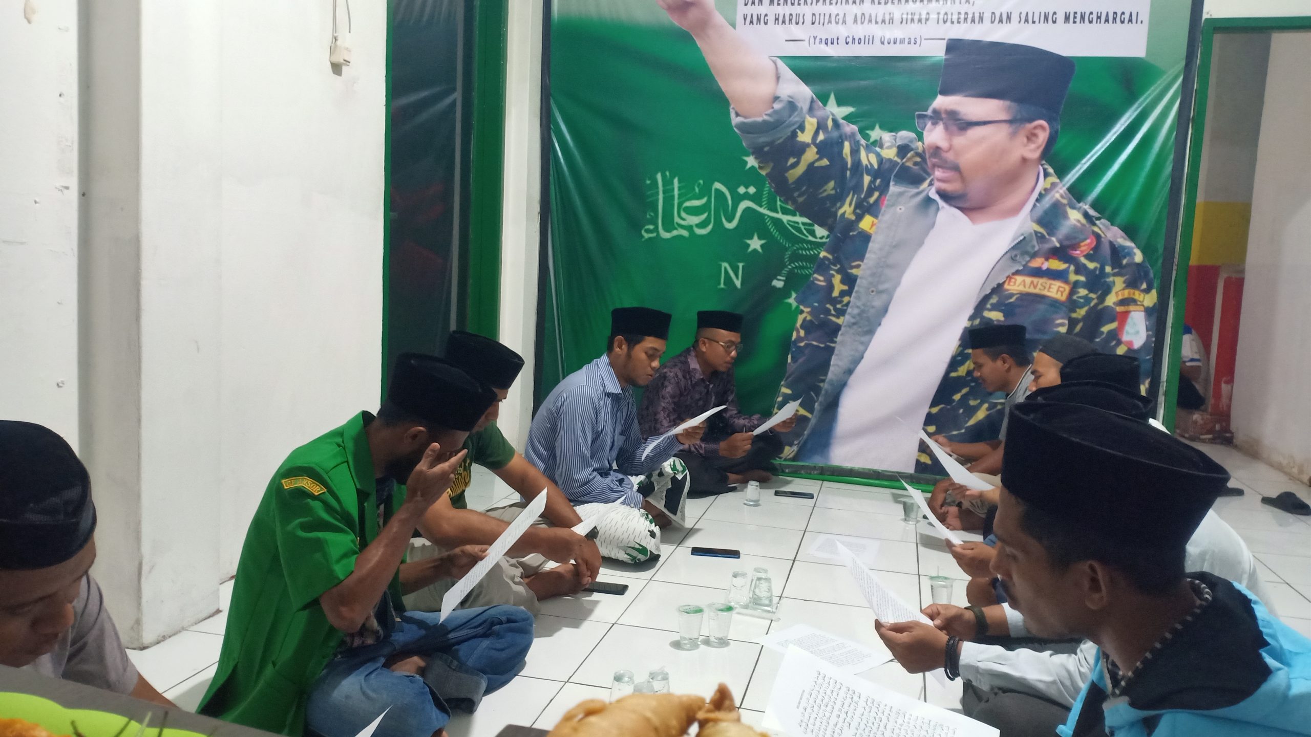 Doa bersama PC GP Ansor Kota Ternate./Ilo