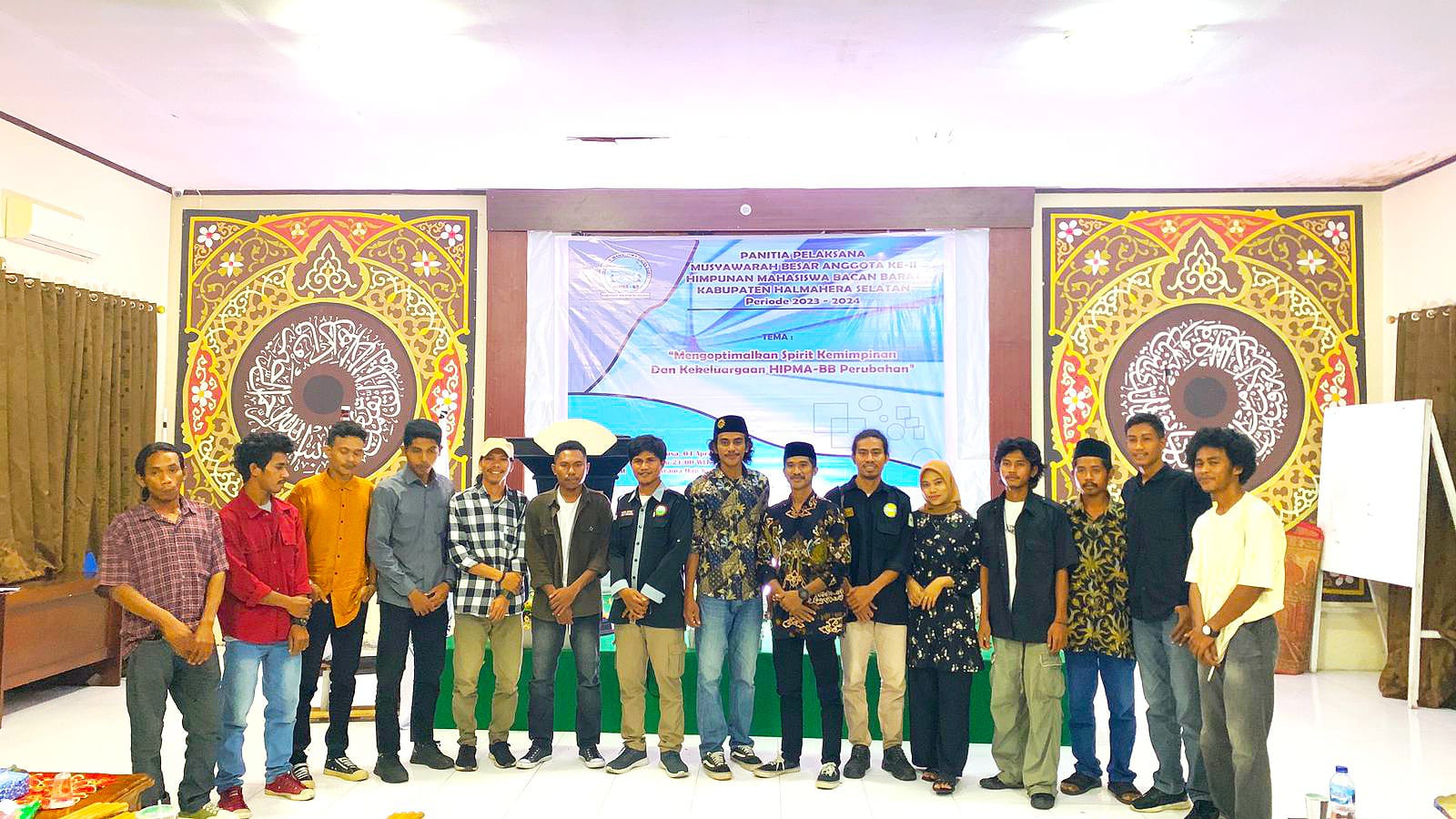 Foto Pengurus Himpunan Mahasiswa Bacan Barat 