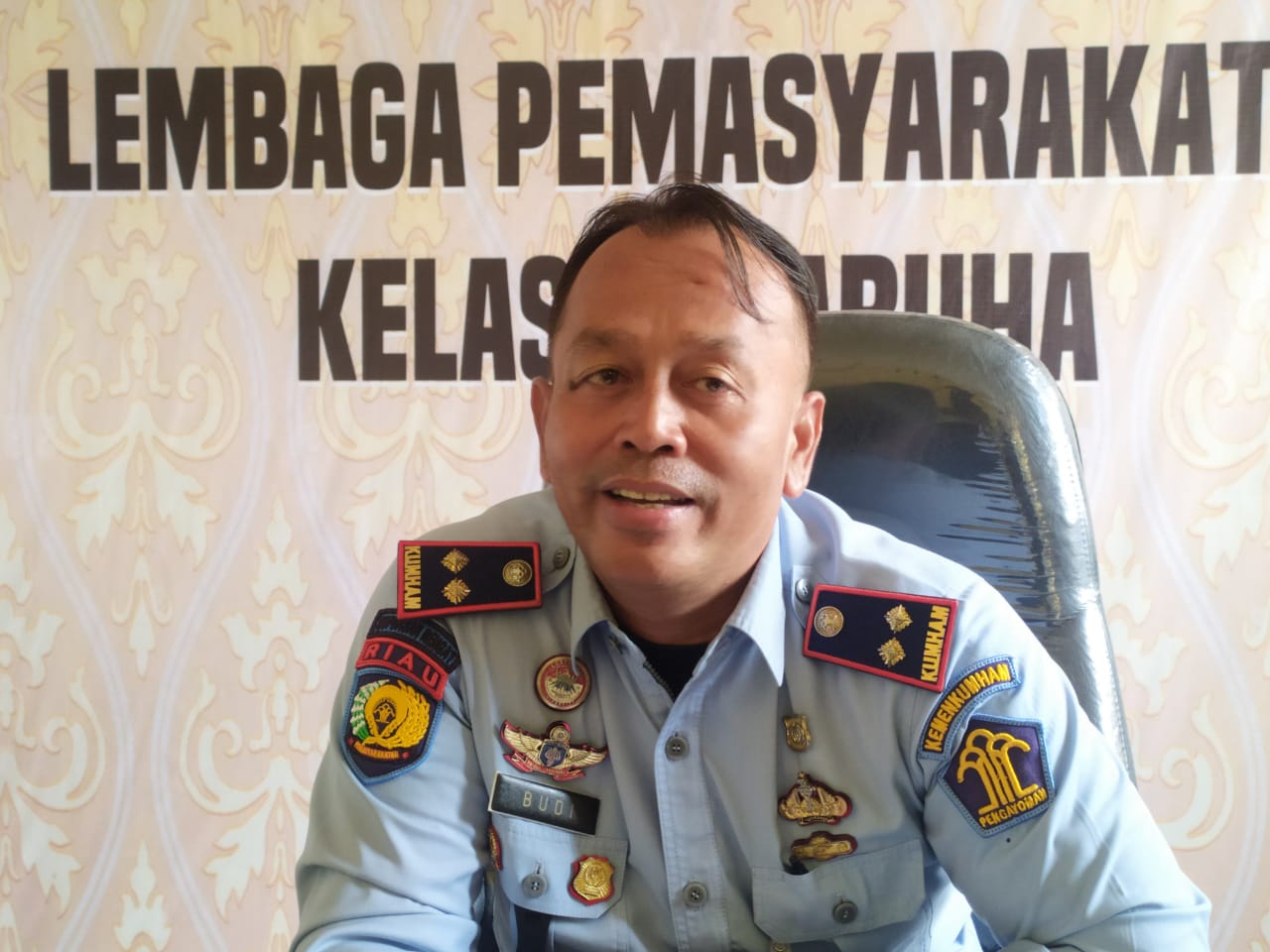 Kalapas Kelas III Labuha, Budi Hardiono 