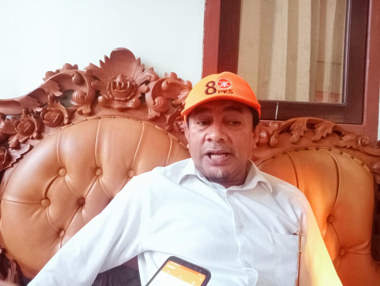 Ketua DPD PKS Halsel, Husni Salim