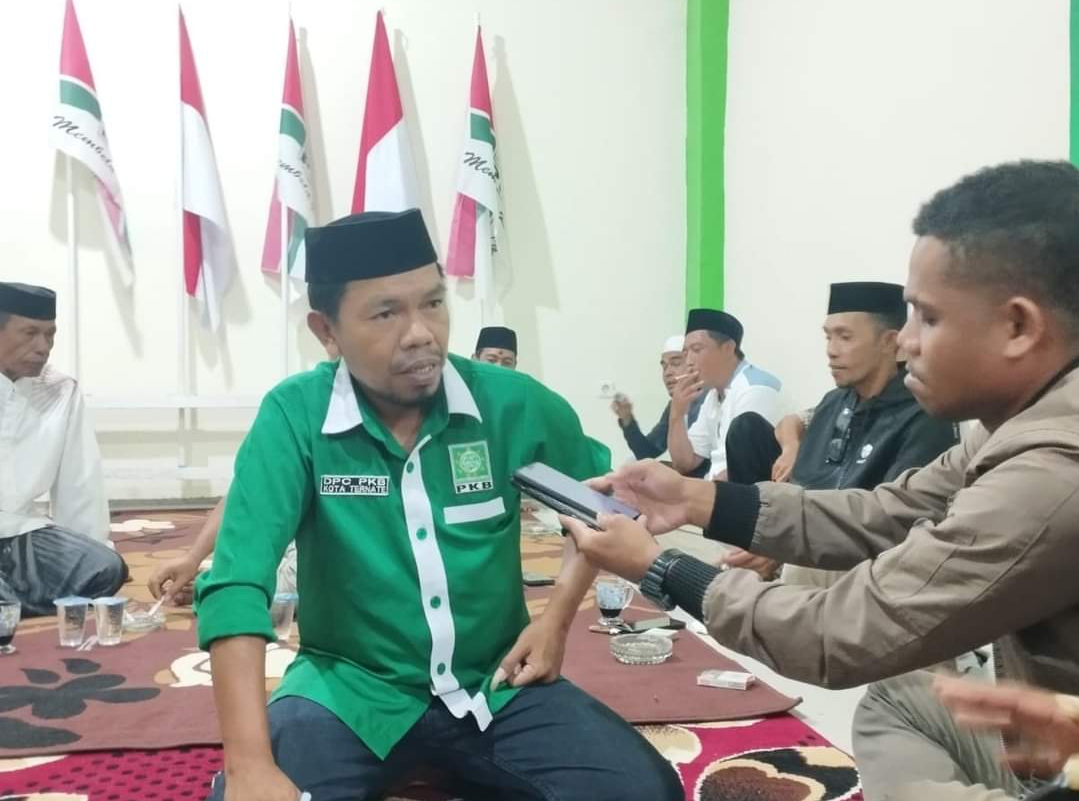 Sekretaris DPC PKB Kota Ternate, Najib Hi. Talib./Ilo
