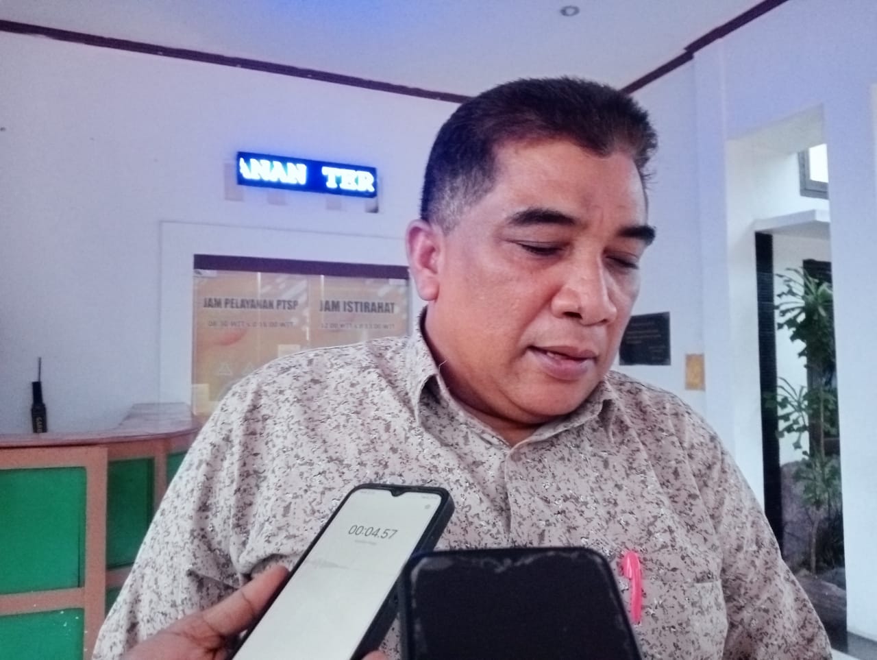 Sofyan Abas, Komisaris Utama BPRS Saruma Sejahtera./adhy