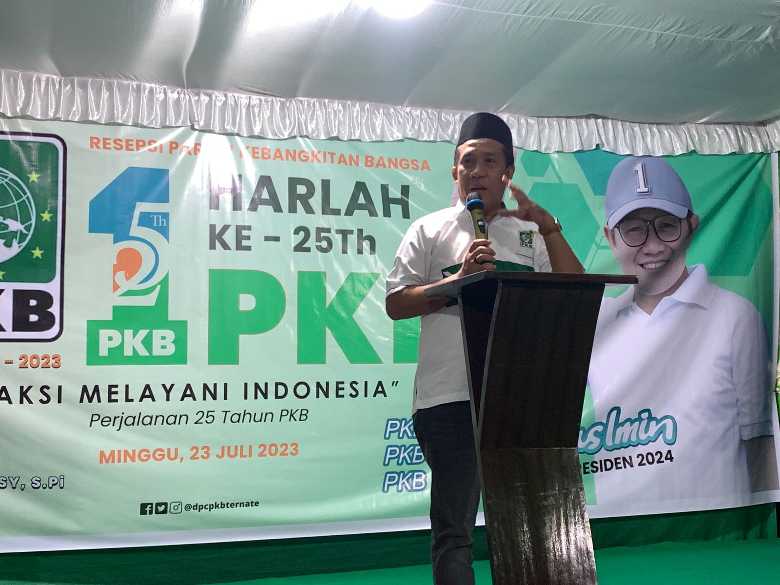 Muksin Amrin, Ketua LPP DPW PKB Maluku Utara./jmg