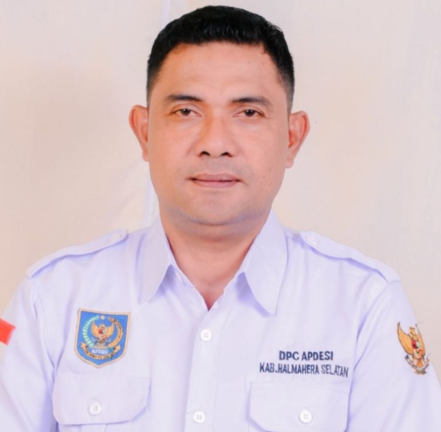 Iswadi Ishak, Ketua DPC APDESI Halmahera Selatan./Doc-Istimewa 