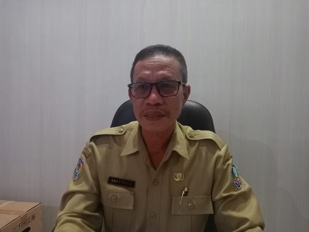 Amar Talib, Kepala Dinas Sosial Halmahera Selatan.