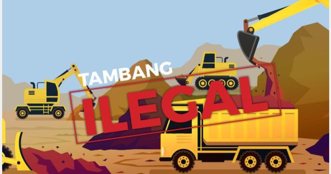 Ilustrasi ilegal minning./jmg