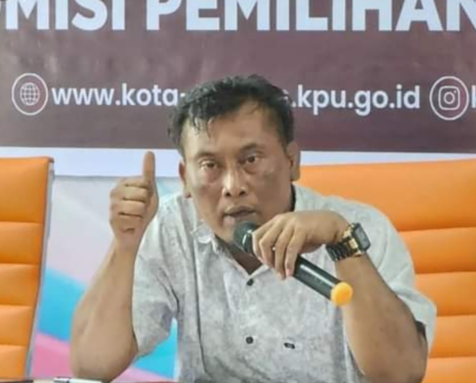 Kuad Suwarno, Koordinator divisi teknis KPU Kota Ternate./jmg