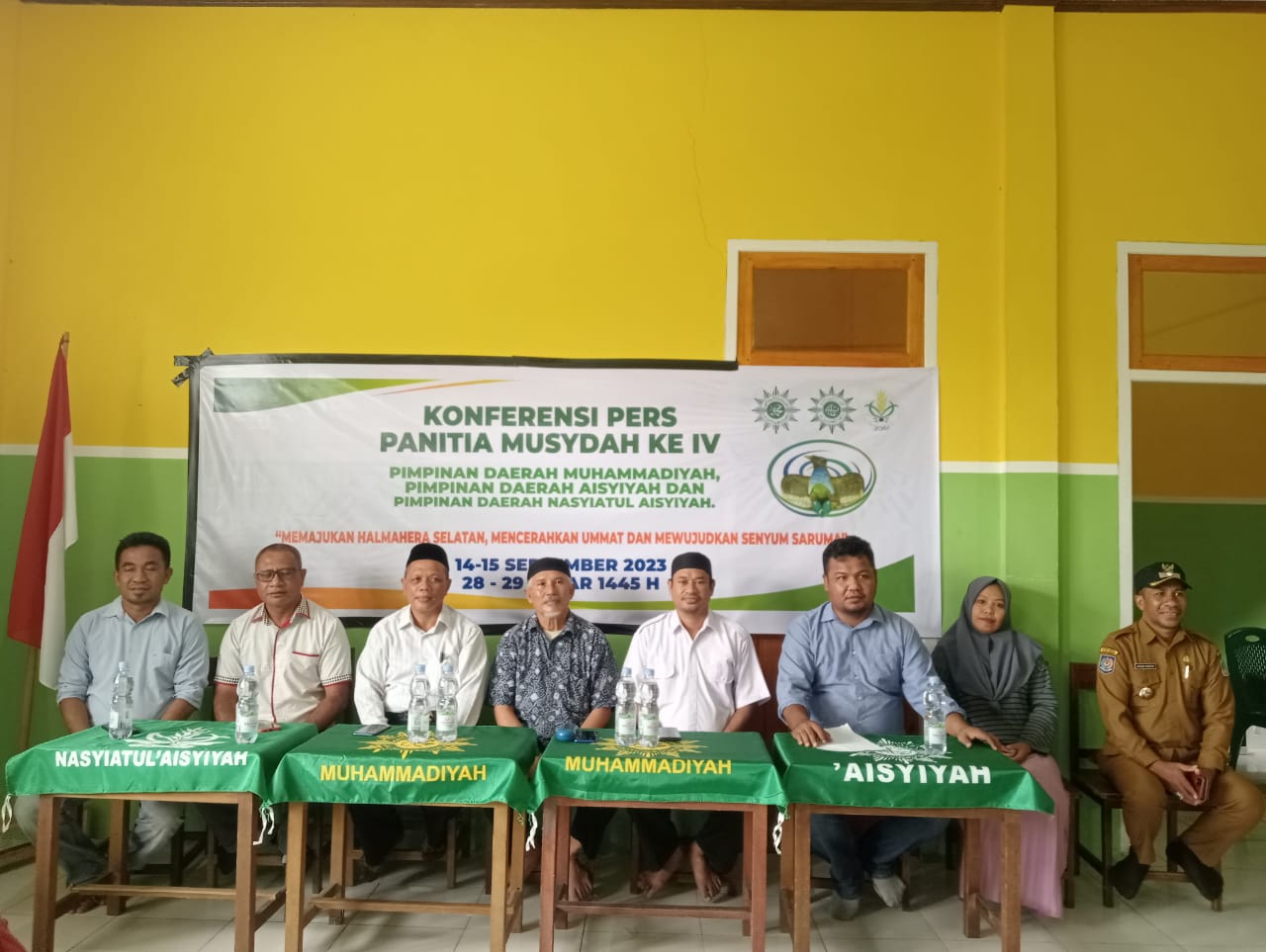 Konferensi Pers PD Muhammadiyah Halsel 