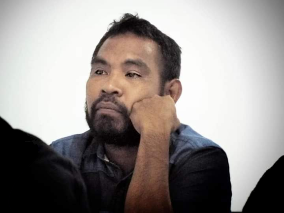 Ridwan, ketua tim pemenangan Sahabat Saleh Alhadad (Ketua PC IKA PMII Halsel)./jmg