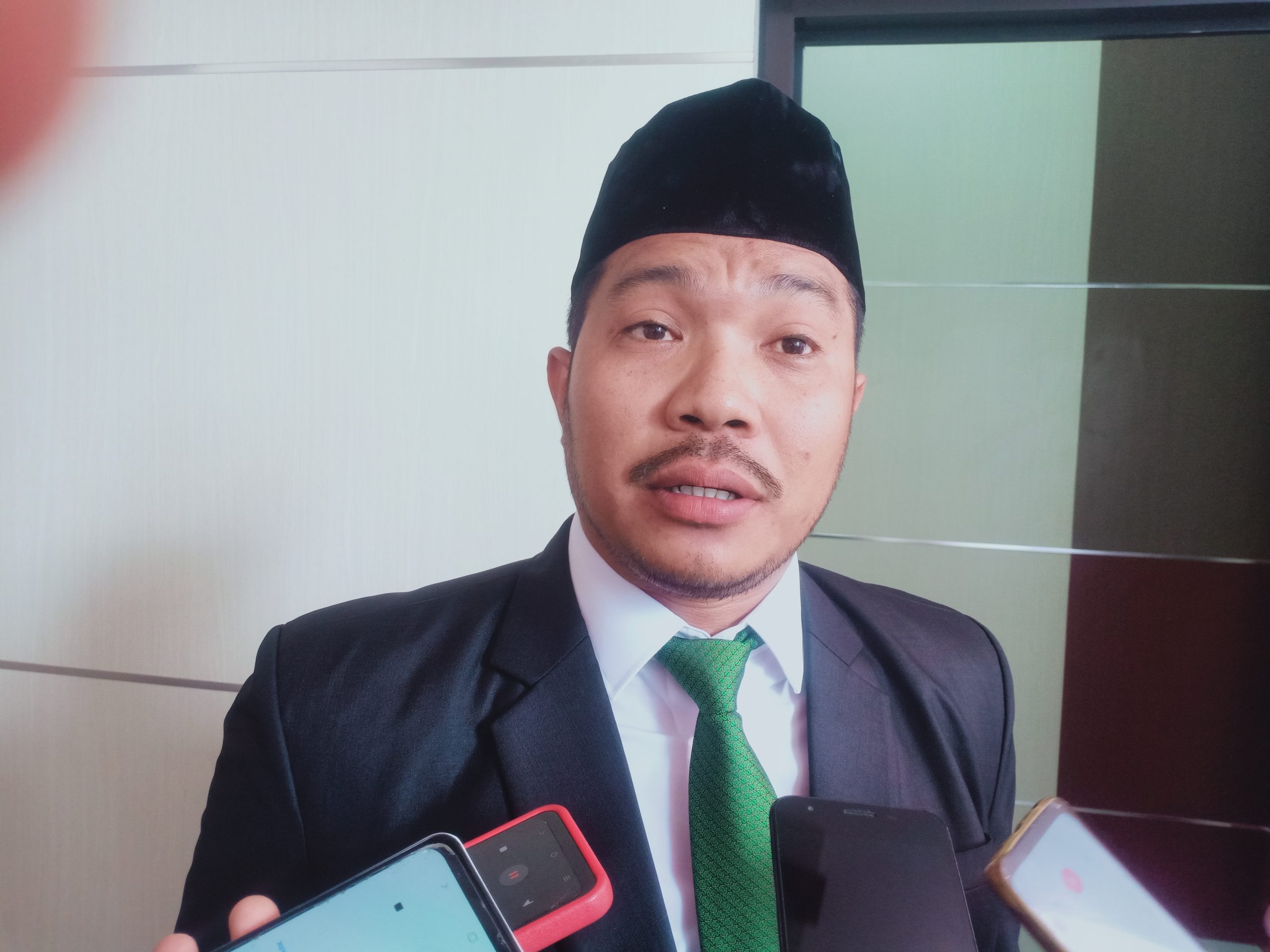 Fahrijal S. Teng, Juru bicara Fraksi PKB Kota Ternate./jmg