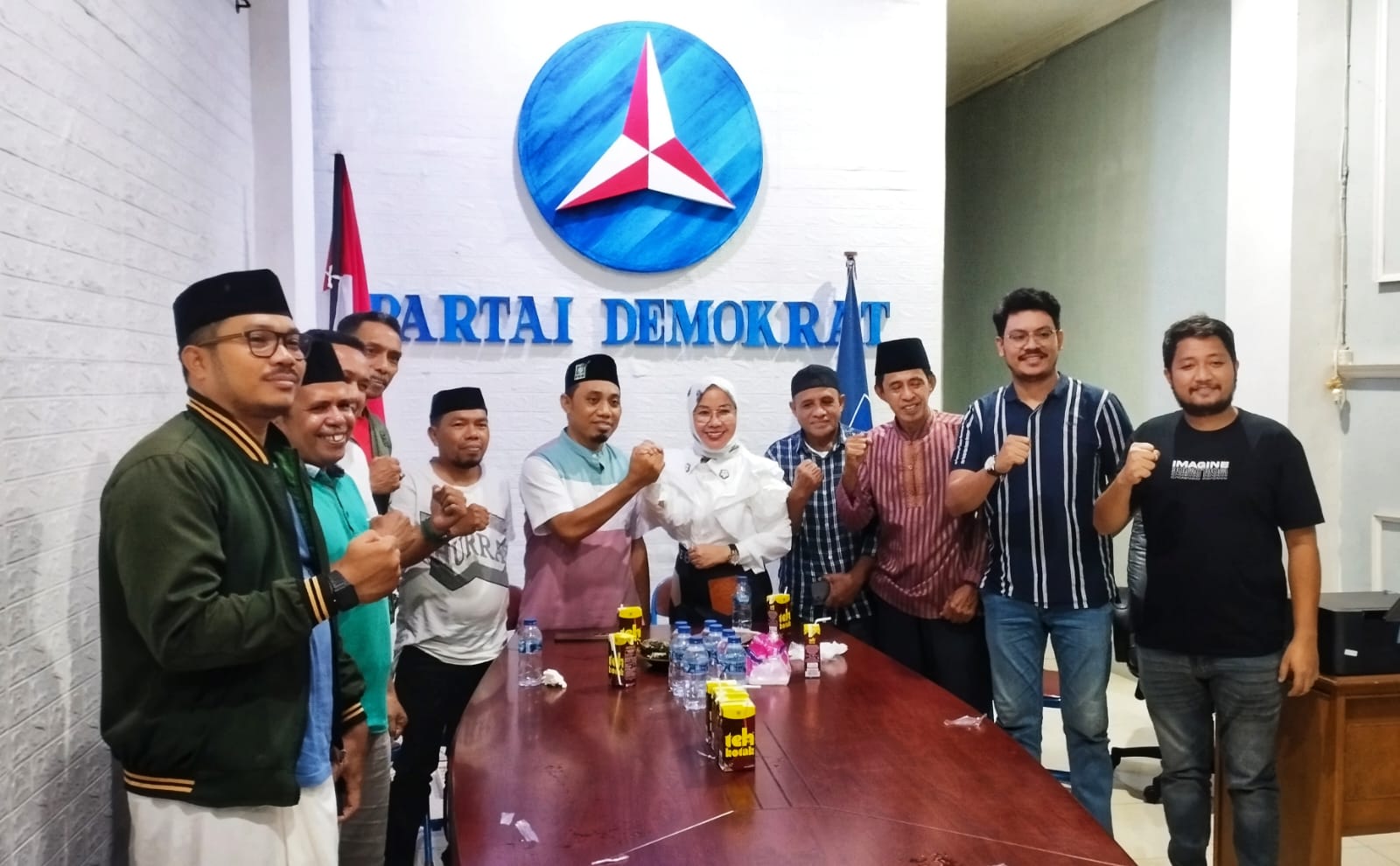 PKB dan Partai Demokrat Kota Ternate usai melaksanakan pertemuan./jmg