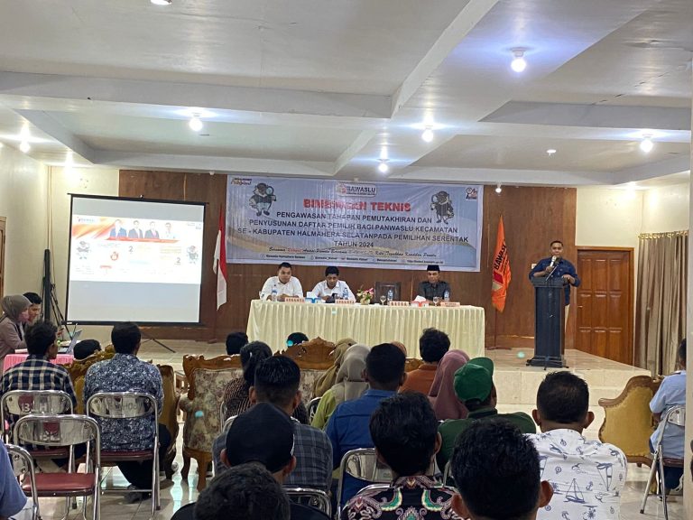 Sosialisasi Bawaslu Halsel soal Pencoklitan