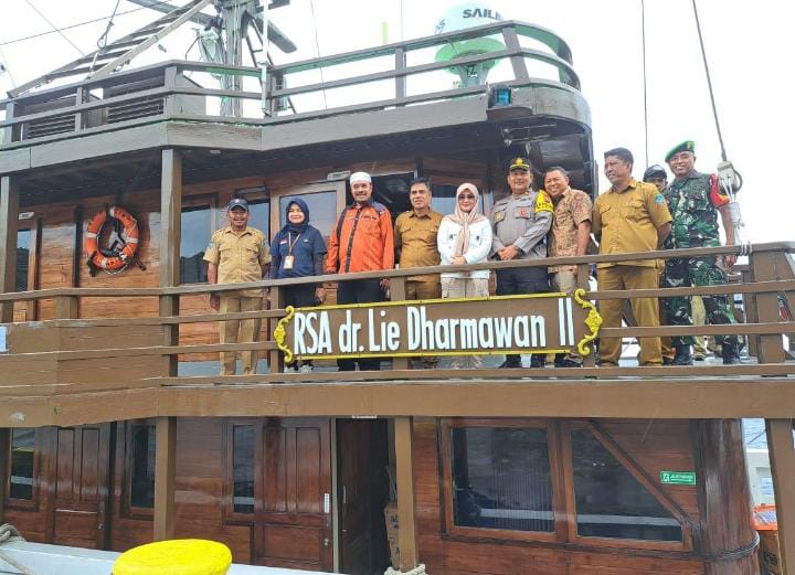Foto: Kapal atau RS Ampung Dr. Lie Darmawan ll (istimewa)