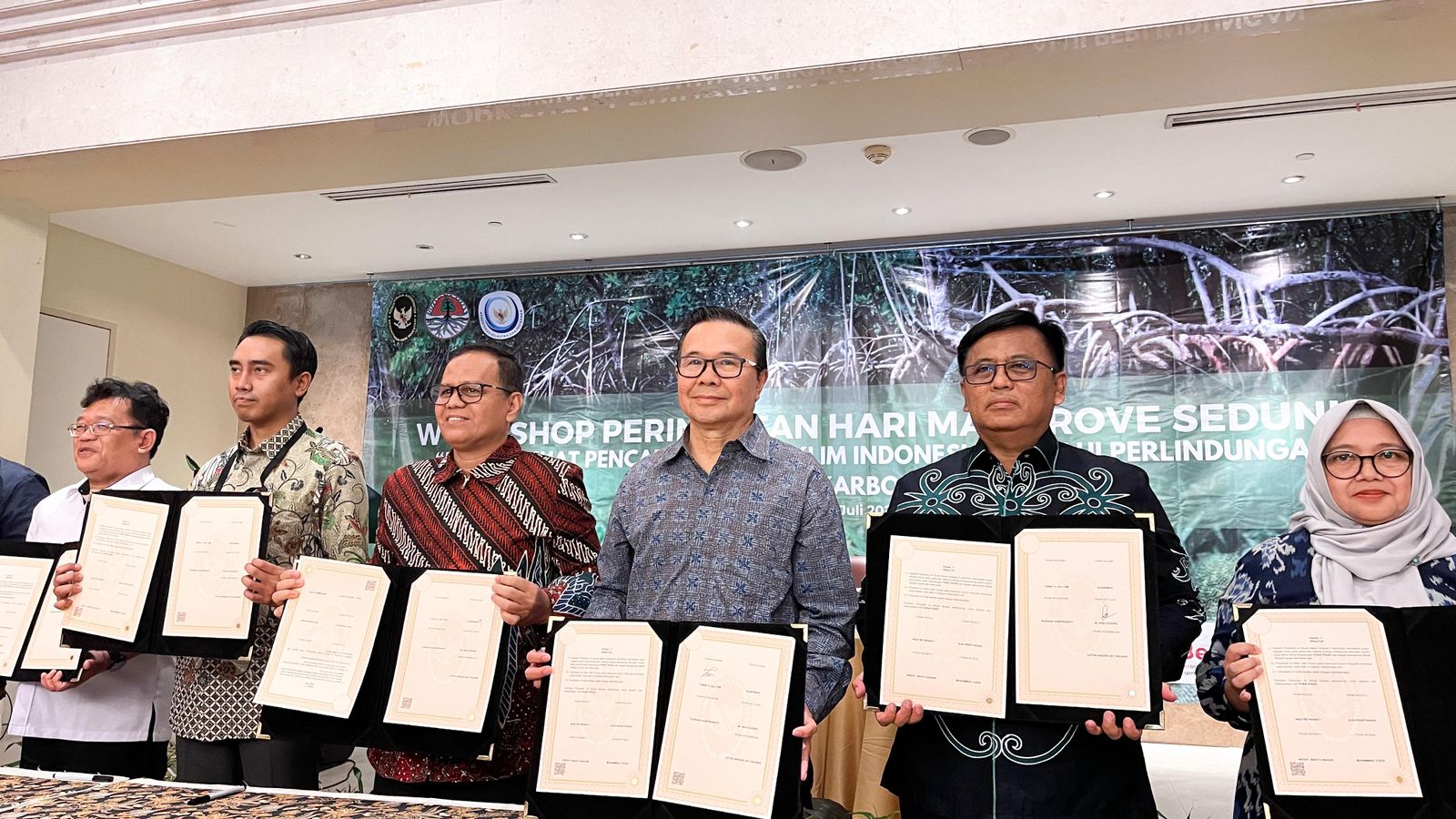 Foto: Pihak Harita Nickel saat Teken Perjanjian Kerjasama di Menko Marves. (Istimewa)