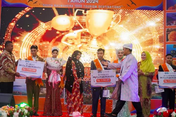 Foto: Penutupan Grand Final Duta Pariwisata Halmahera Selatan