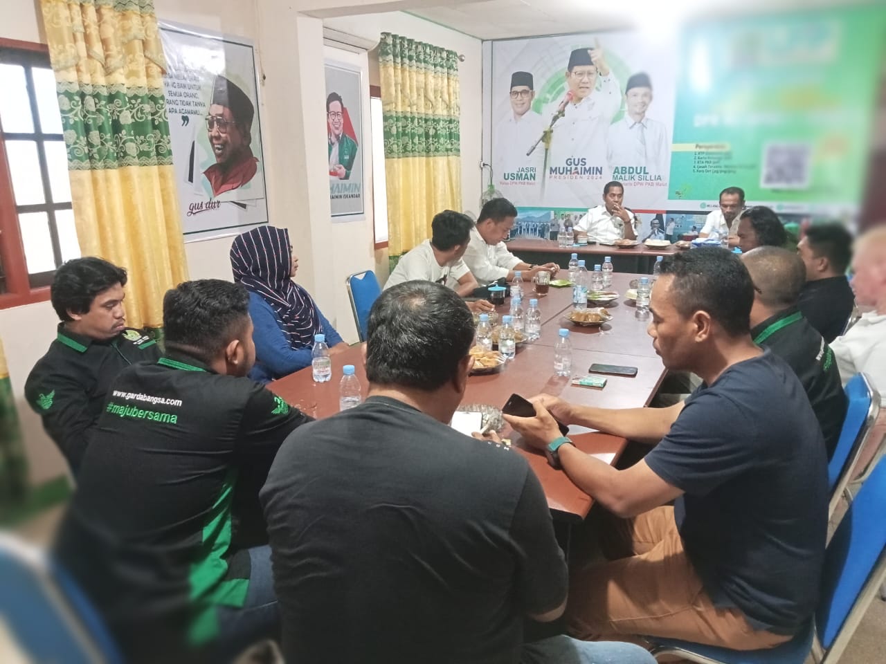 Rapat pleno DPW PKB Malut, Jum'at (9/8) lalu, putuskan dukungan ke Gus Imin./jmg