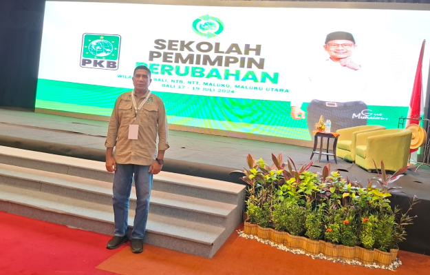 Ketua DPC PKB Morotai, Suaib Hi. Kamel, dalam kegiatan SPP di Bali./jmg