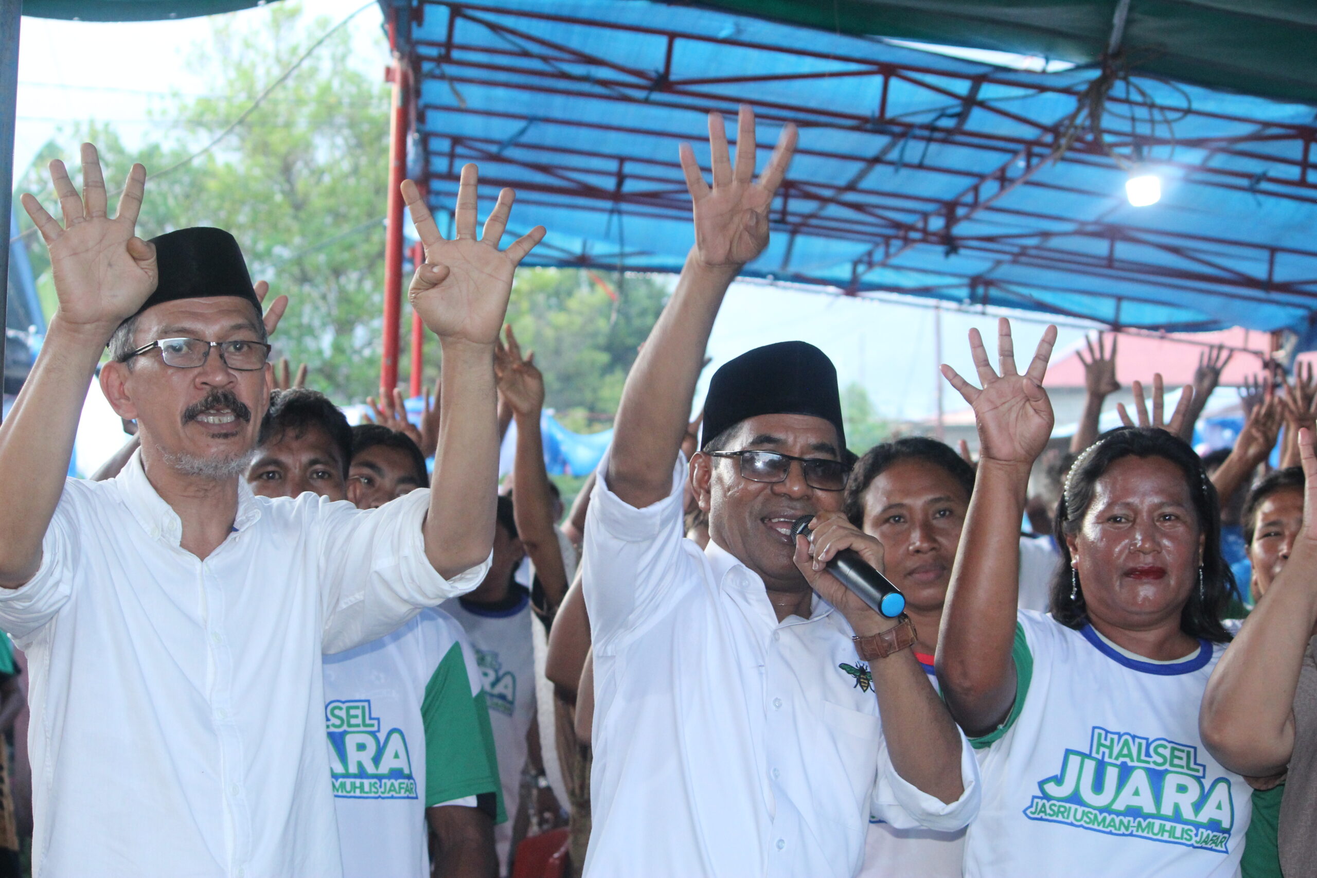 Cabup dan Cawabup Halsel Jasri-Muhlis (Doc:Tim)