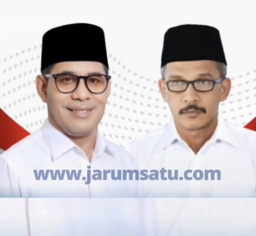 Calon Bupati dan Wakil Bupati, Jasri Usman dan Muhlis Djafaar./jmg