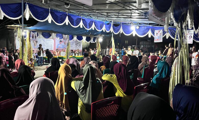 Kampanye Bassam-Helmi di Desa Talimau. (Doc:Tim)