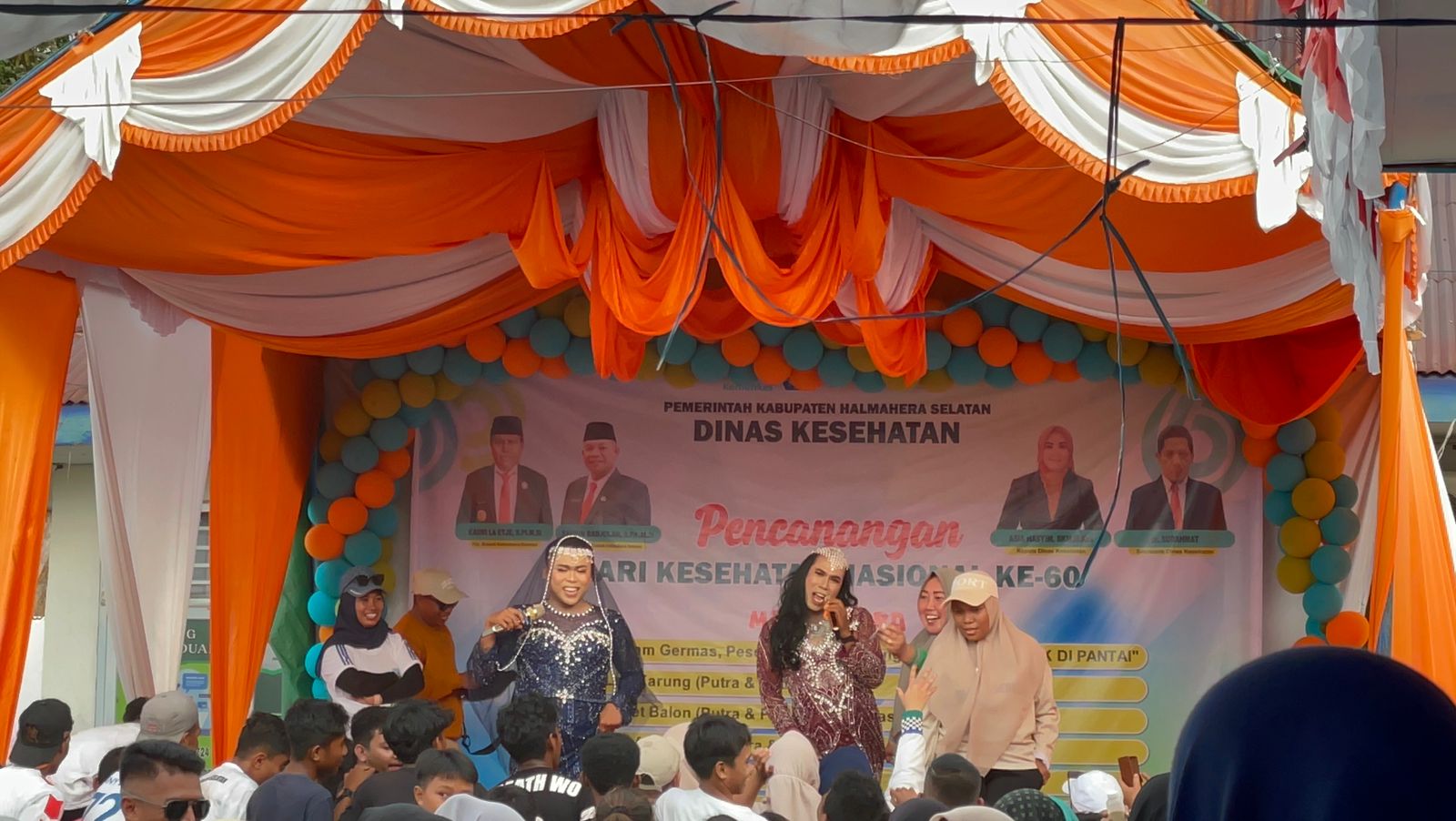 Serimonial Senam Germas HKN Ke 60 Dinkes Halsel (JS)