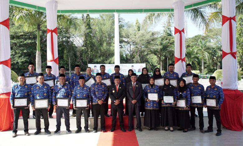 Puluhan Puskesmas yang diberikan Penghargaan Saat Upacara HKN Ke- 60 (Istimewa)