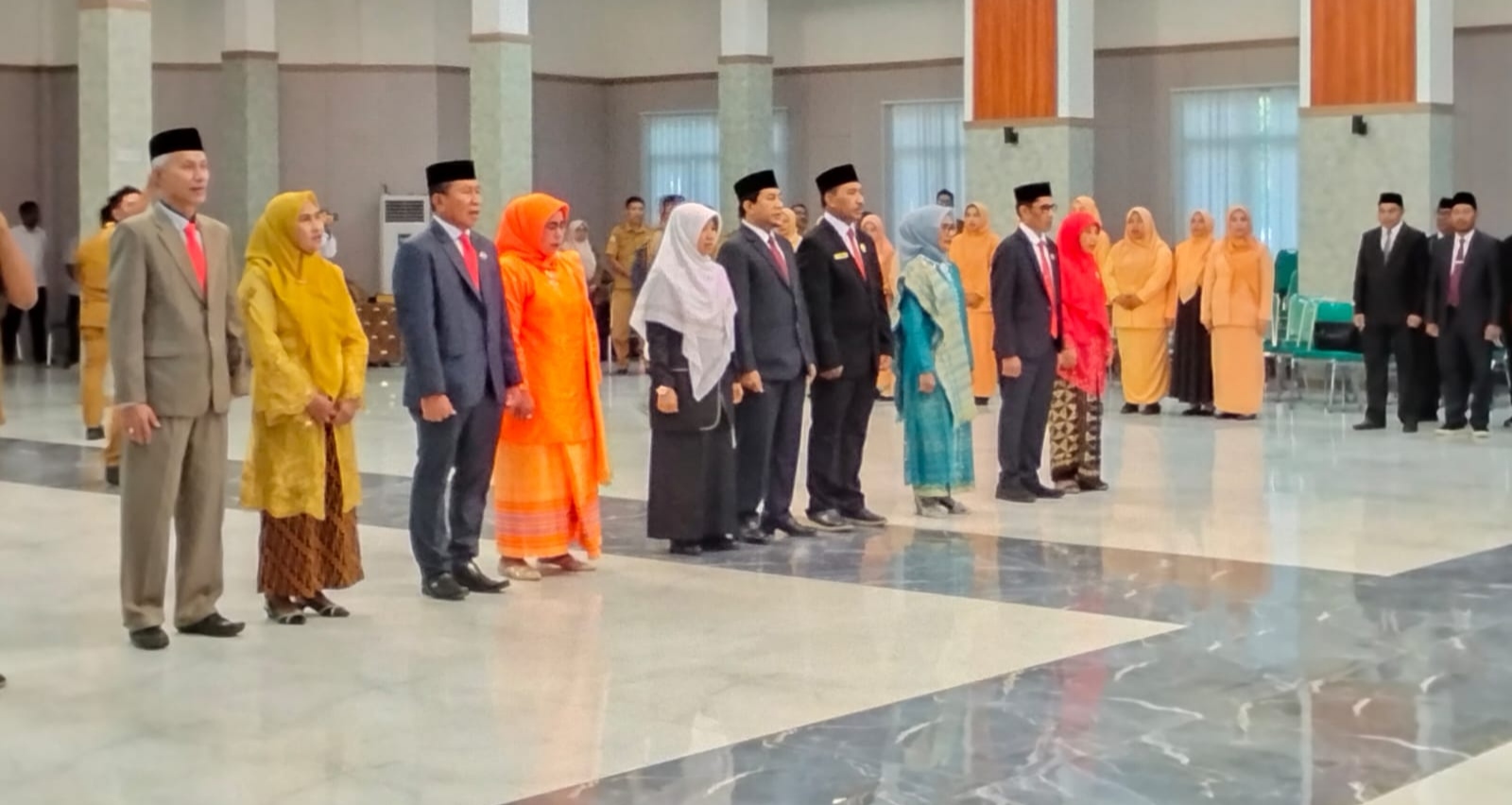 Foto: sesi pelantikan OPD Pemkab Halsel