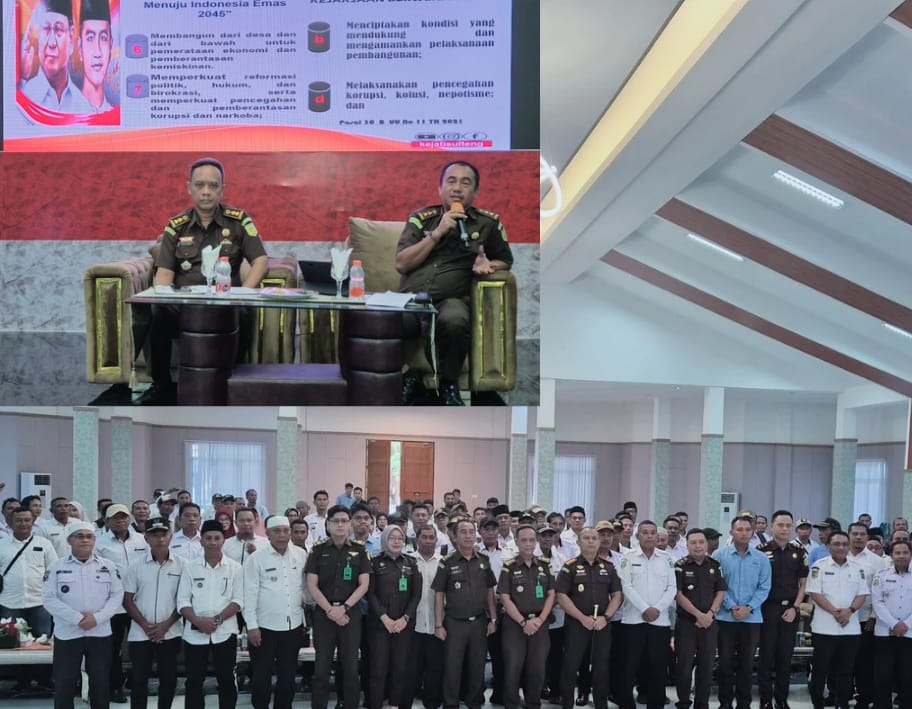 Kejati Malut Gelar Penerangan Hukum di Halsel, Pemdes Diminta Perkuat Transparansi dan Cegah Korupsi.
