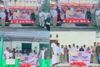 Memperingati Hari Ulang Tahun (HUT) Partai Gerindra ke-18 DPC  Gerindra Kab Halmahera Selatan Dengan Menggelar rangkaian kegiatan sosial.