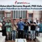 Ket:Silaturahmi ke Bupati, PWI Halsel Matangkan Pelantikan dan Komitmen Profesionalisme Pers