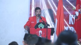 Ket: Sekretaris caretaker DPC GMNI Halbar, Maikel Flory.