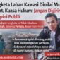 Ket: kuasa hukum Arifin Saroa, La Jamra Hi. Zakaria, SH,|foto jarumSatu.com