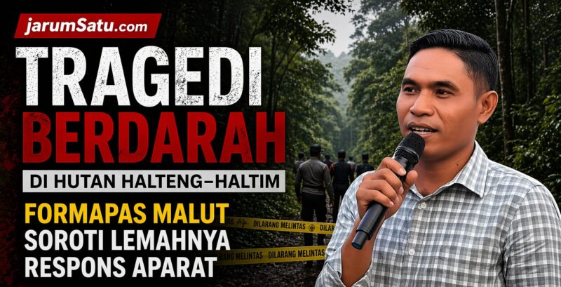 Ket: Ketua Umum Formapas Malut Riswan Sanun.|foto jarumSatu.com