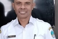 Ket: Kepala Desa Kubung, Masbul H. Muhamad