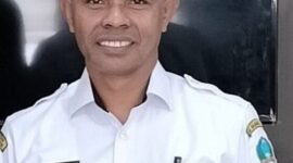 Ket: Kepala Desa Kubung, Masbul H. Muhamad