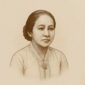 Ket: Raden Ajeng Kartini
