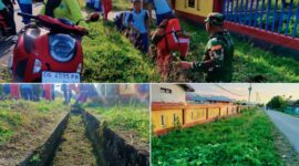 Ket: Jumat Bersih di Desa Laiwui, Jumat (24/04/2026).|foto jarumSatu.com