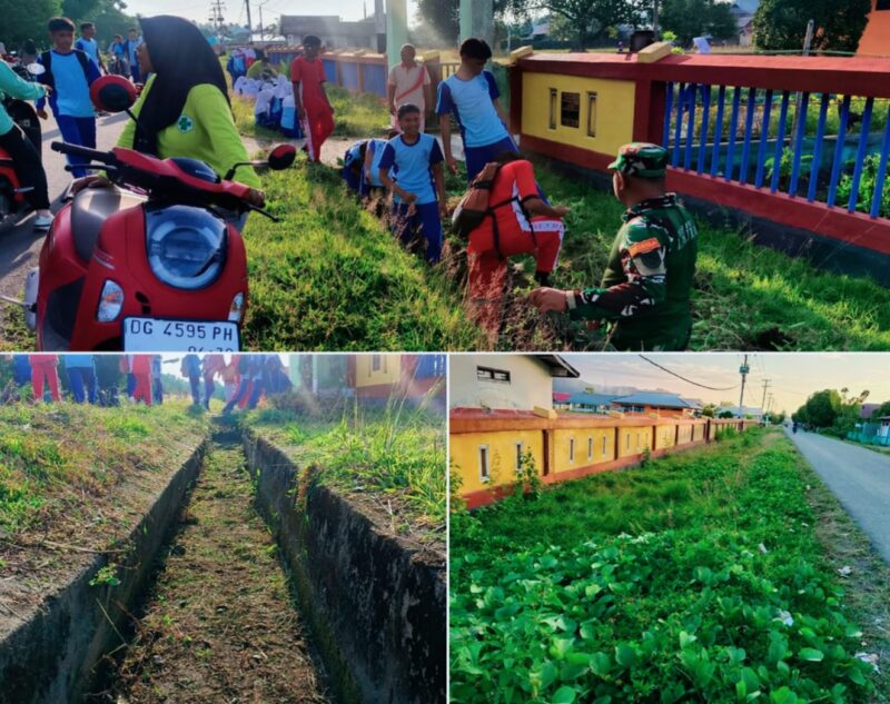 Ket: Jumat Bersih di Desa Laiwui, Jumat (24/04/2026).|foto jarumSatu.com