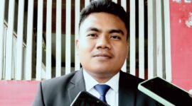 Ket: Kuasa hukum korban, Mudafar Hi. Din, S.H 