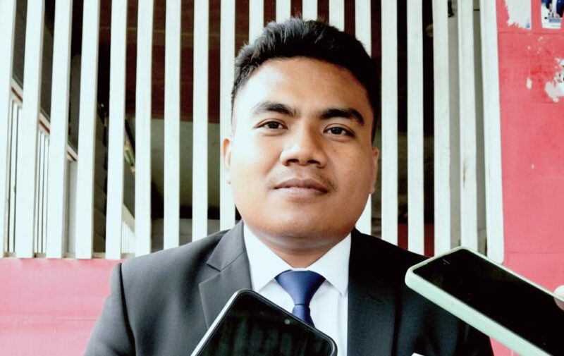 Ket: Kuasa hukum korban, Mudafar Hi. Din, S.H 