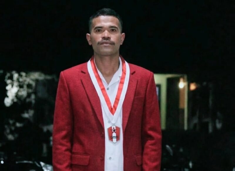 Ket: Sekretaris Caretaker DPC Gerakan Mahasiswa Nasional Indonesia Kabupaten Halmahera Barat, Maikel Flory.