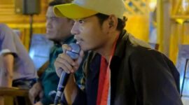 Ket: Ketua Caretaker Gerakan Mahasiswa Nasional Indonesia Halmahera Barat, Christian Loudrik.