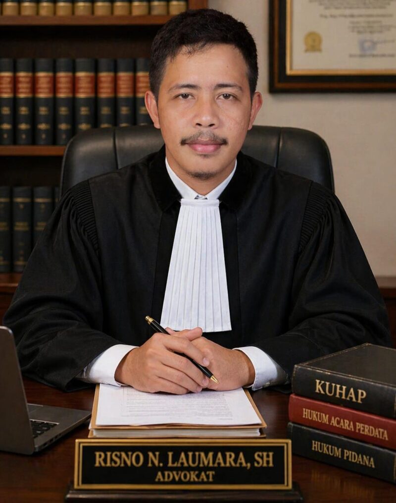 Ket: Kuasa Hukum Arifin Saroa