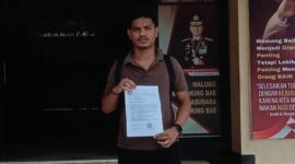 Ket: Ketua Umum GERTAK, Remby Maulana